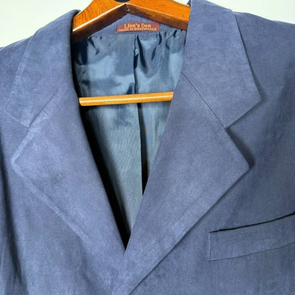 Haband Lions Den Jacket Blazer Mens 46L Navy